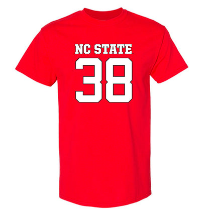 NC State - NCAA Football : Logan Foust - Replica Shersey T-Shirt-0