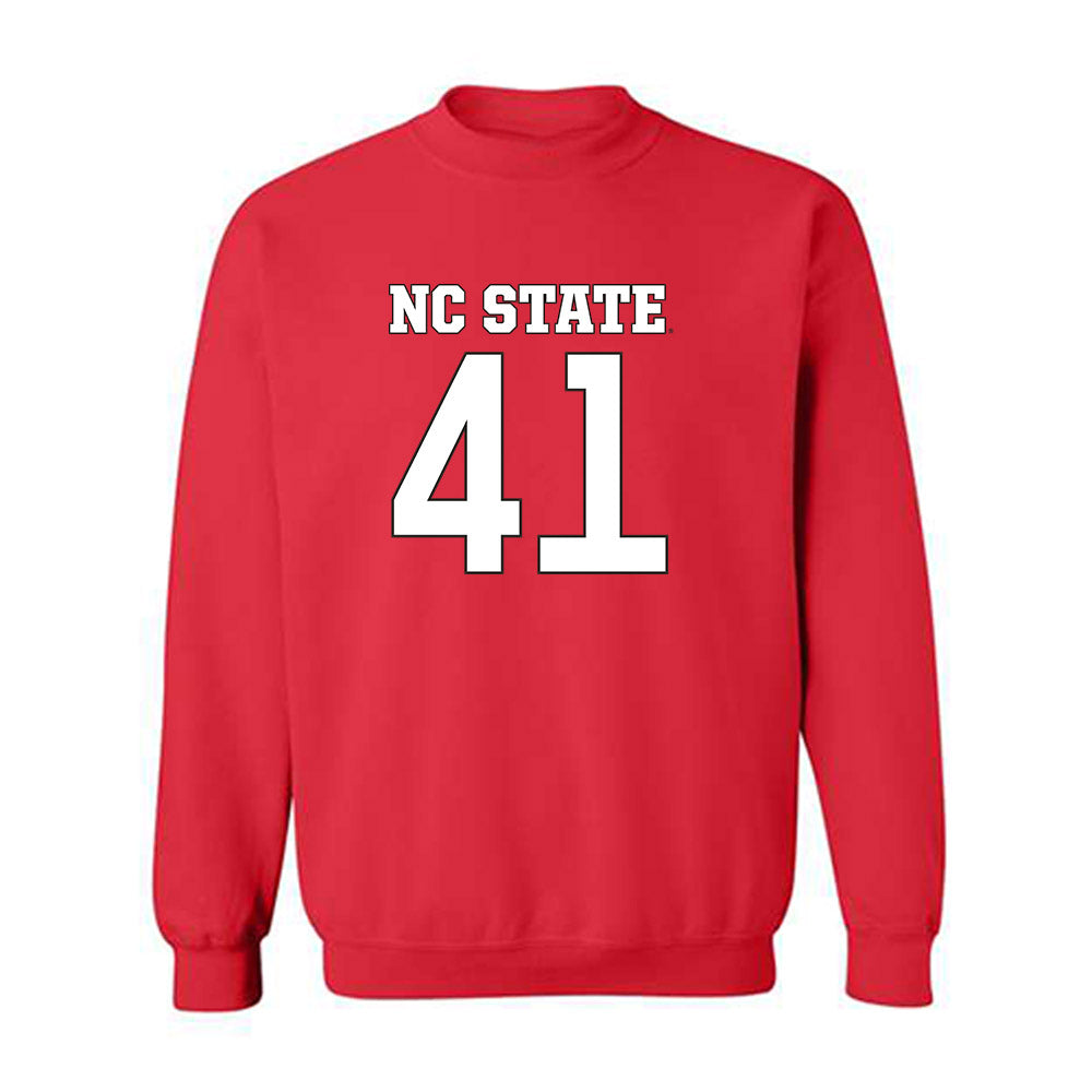 NC State - NCAA Football : Caden Gordon - Replica Shersey Crewneck Sweatshirt-0
