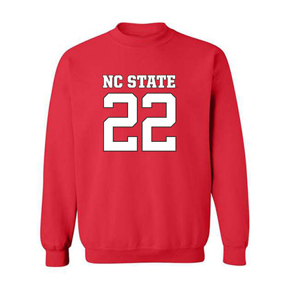 NC State - NCAA Football : Jackson Vick - Replica Shersey Crewneck Sweatshirt-0