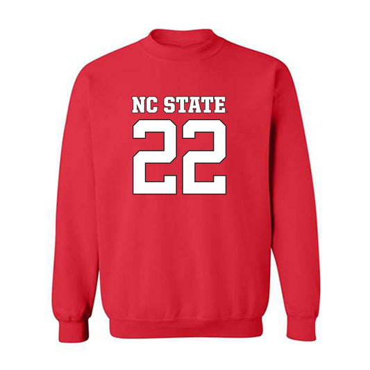 NC State - NCAA Football : Jackson Vick - Replica Shersey Crewneck Sweatshirt-0