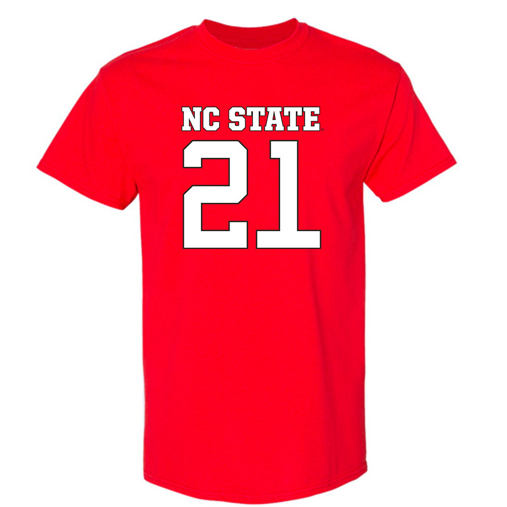 NC State - NCAA Football : Jamel Johnson - Replica Shersey T-Shirt-0