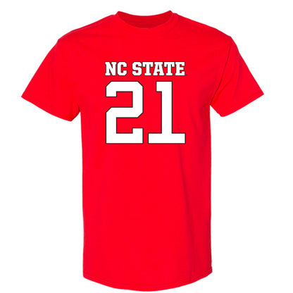 NC State - NCAA Football : Jamel Johnson - Replica Shersey T-Shirt-0