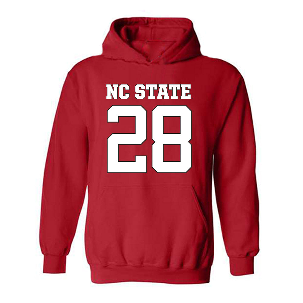 NC State - NCAA Football : Sam Dodd - Replica Shersey Hooded Sweatshirt-0