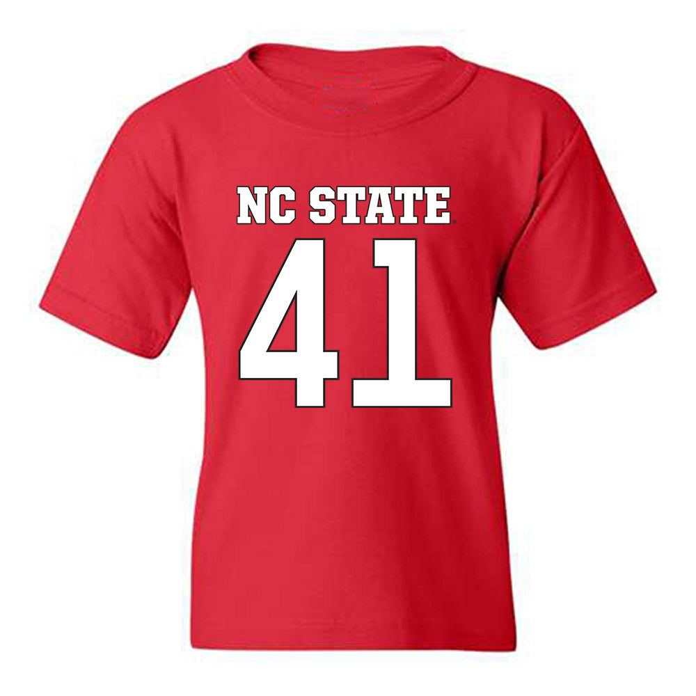 NC State - NCAA Football : Caden Gordon - Replica Shersey Youth T-Shirt-0