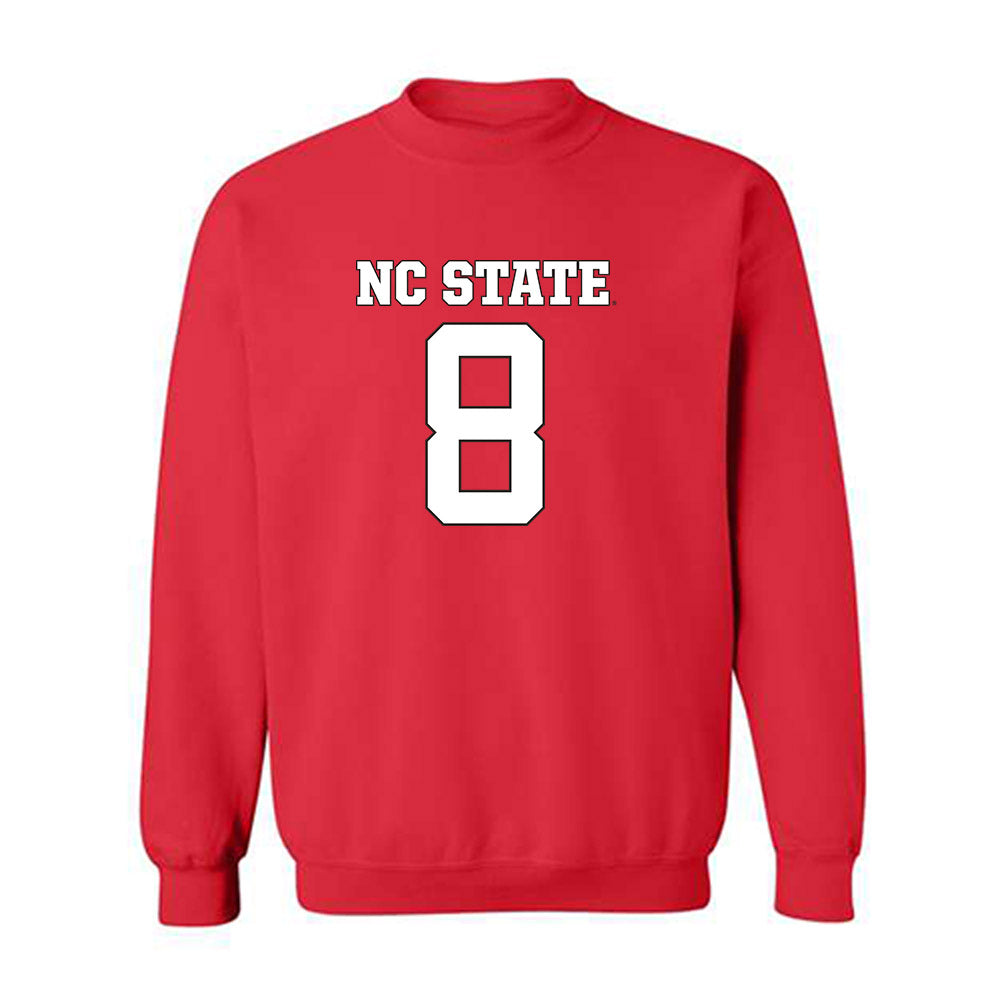 NC State - NCAA Football : Cian Slone - Replica Shersey Crewneck Sweatshirt-0