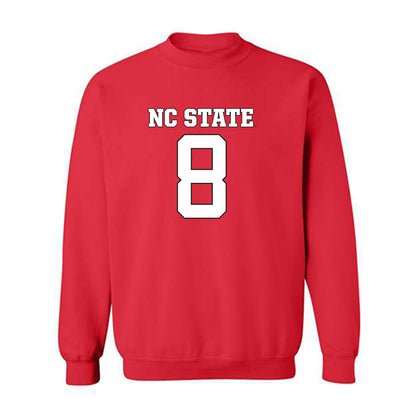 NC State - NCAA Football : Cian Slone - Replica Shersey Crewneck Sweatshirt-0