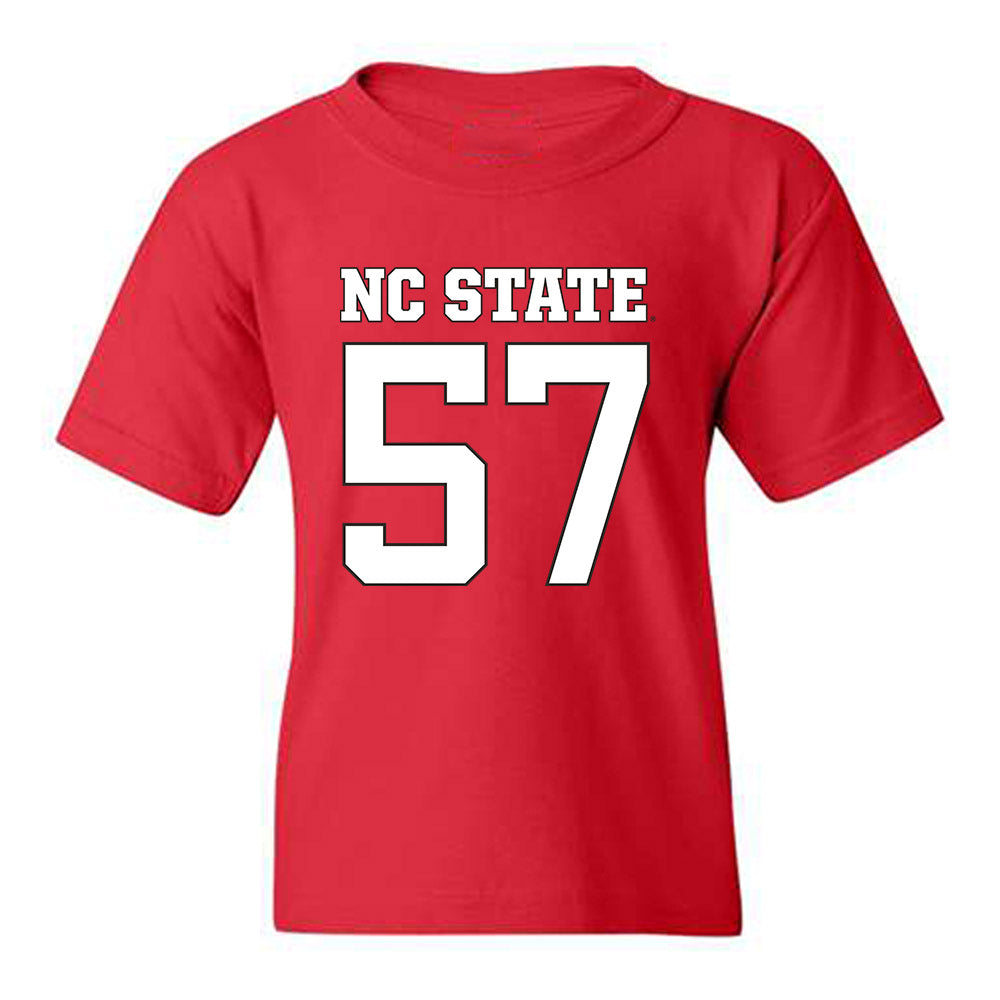 NC State - NCAA Football : Steven Stokes - Replica Shersey Youth T-Shirt-0