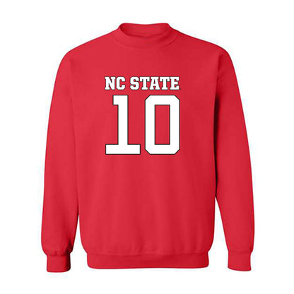 NC State - NCAA Football : Will Wilson - Replica Shersey Crewneck Sweatshirt-0