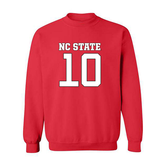 NC State - NCAA Football : Will Wilson - Replica Shersey Crewneck Sweatshirt-0