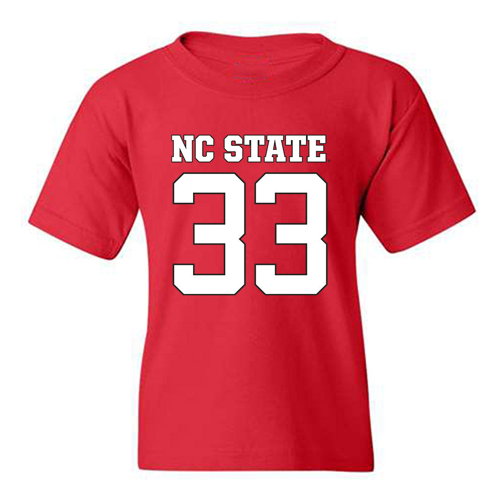 NC State - NCAA Football : Kenny Soares Jr - Replica Shersey Youth T-Shirt-0