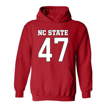 NC State - NCAA Football : Adrian Farrow - Replica Shersey Hooded Sweatshirt-0