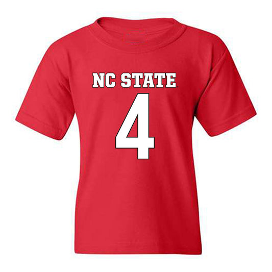 NC State - NCAA Football : Duke Scott - Replica Shersey Youth T-Shirt-0