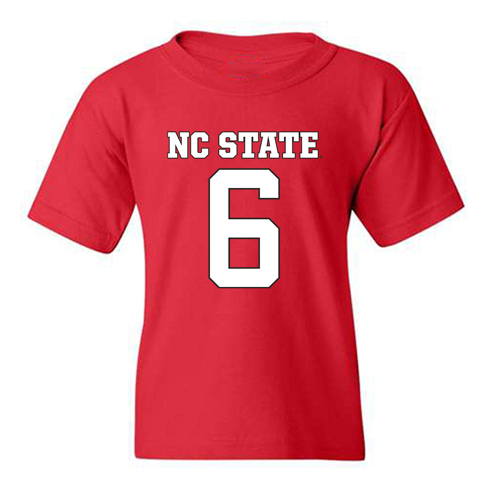 NC State - NCAA Football : Devon Marshall - Replica Shersey Youth T-Shirt-0