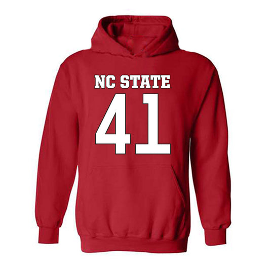 NC State - NCAA Football : AJ Richardson - Replica Shersey Hooded Sweatshirt-0
