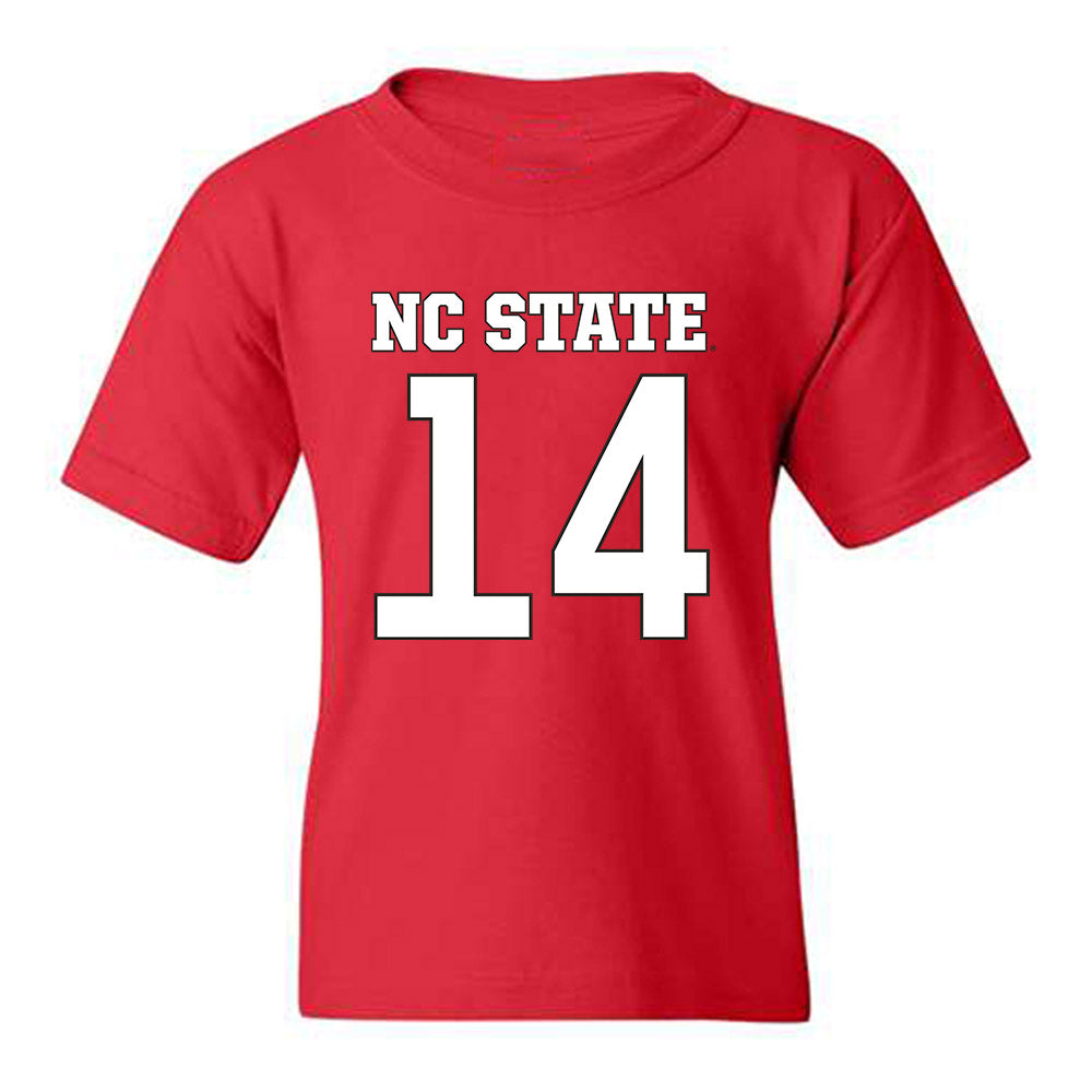 NC State - NCAA Football : Jonathan Paylor - Replica Shersey Youth T-Shirt-0