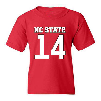 NC State - NCAA Football : Jonathan Paylor - Replica Shersey Youth T-Shirt-0