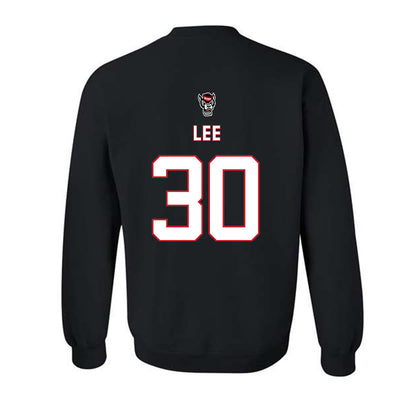 NC State - NCAA Men's Basketball : Sung Jin Lee - Replica Shersey Crewneck Sweatshirt-1