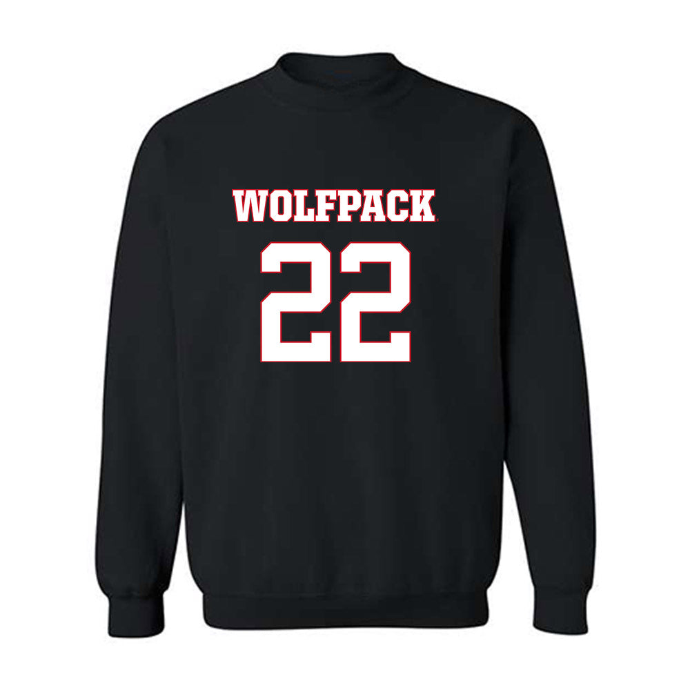 NC State - NCAA Men's Basketball : Ven-Allen Lubin - Replica Shersey Crewneck Sweatshirt-0