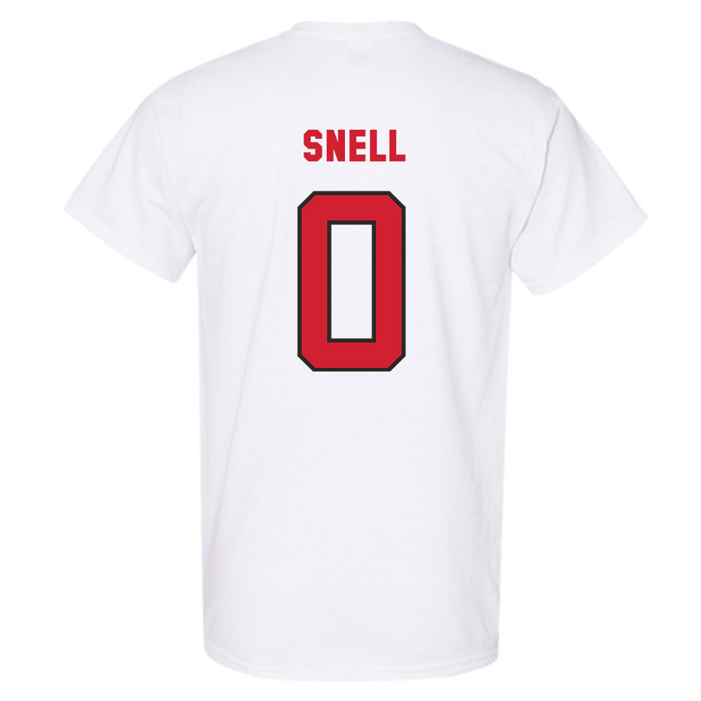 NC State - NCAA Men's Basketball : Jordan Snell - Replica Shersey T-Shirt-1