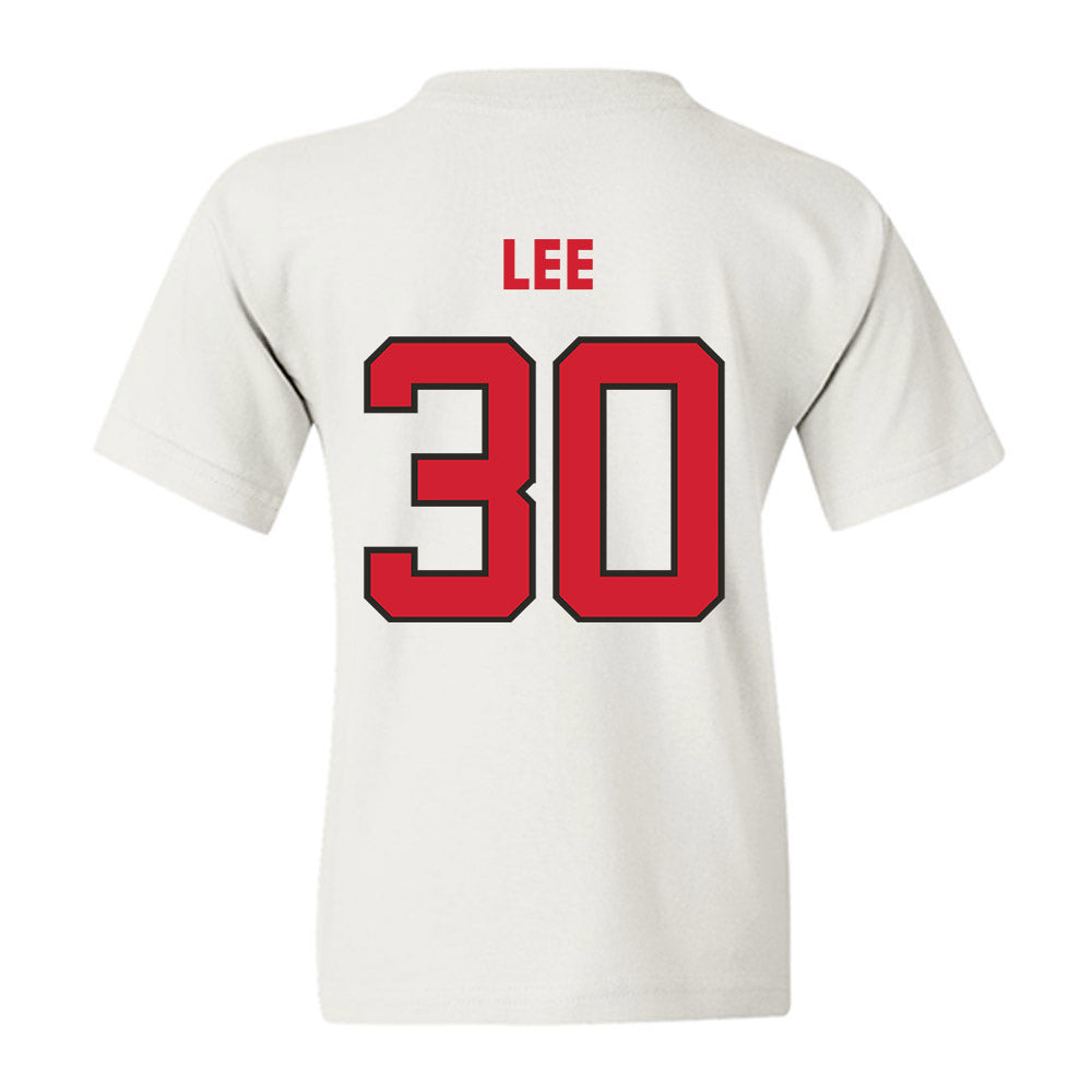 NC State - NCAA Men's Basketball : Sung Jin Lee - Replica Shersey Youth T-Shirt-1
