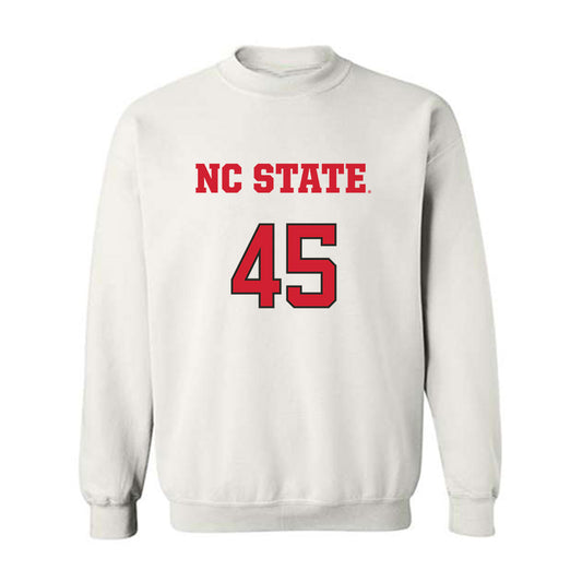 NC State - NCAA Men's Basketball : Colt Langdon - Replica Shersey Crewneck Sweatshirt-0