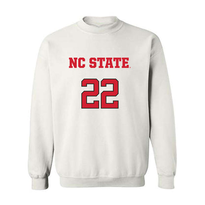 NC State - NCAA Men's Basketball : Ven-Allen Lubin - Replica Shersey Crewneck Sweatshirt-0