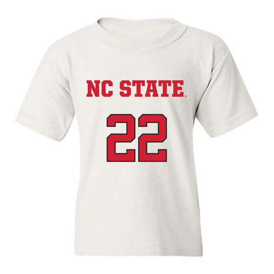 NC State - NCAA Men's Basketball : Ven-Allen Lubin - Replica Shersey Youth T-Shirt-0