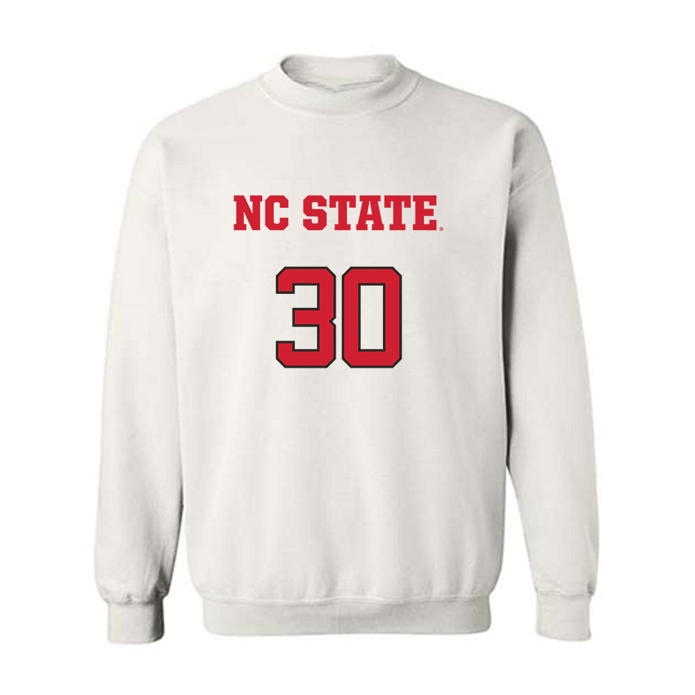 NC State - NCAA Men's Basketball : Sung Jin Lee - Replica Shersey Crewneck Sweatshirt-0