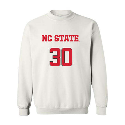 NC State - NCAA Men's Basketball : Sung Jin Lee - Replica Shersey Crewneck Sweatshirt-0