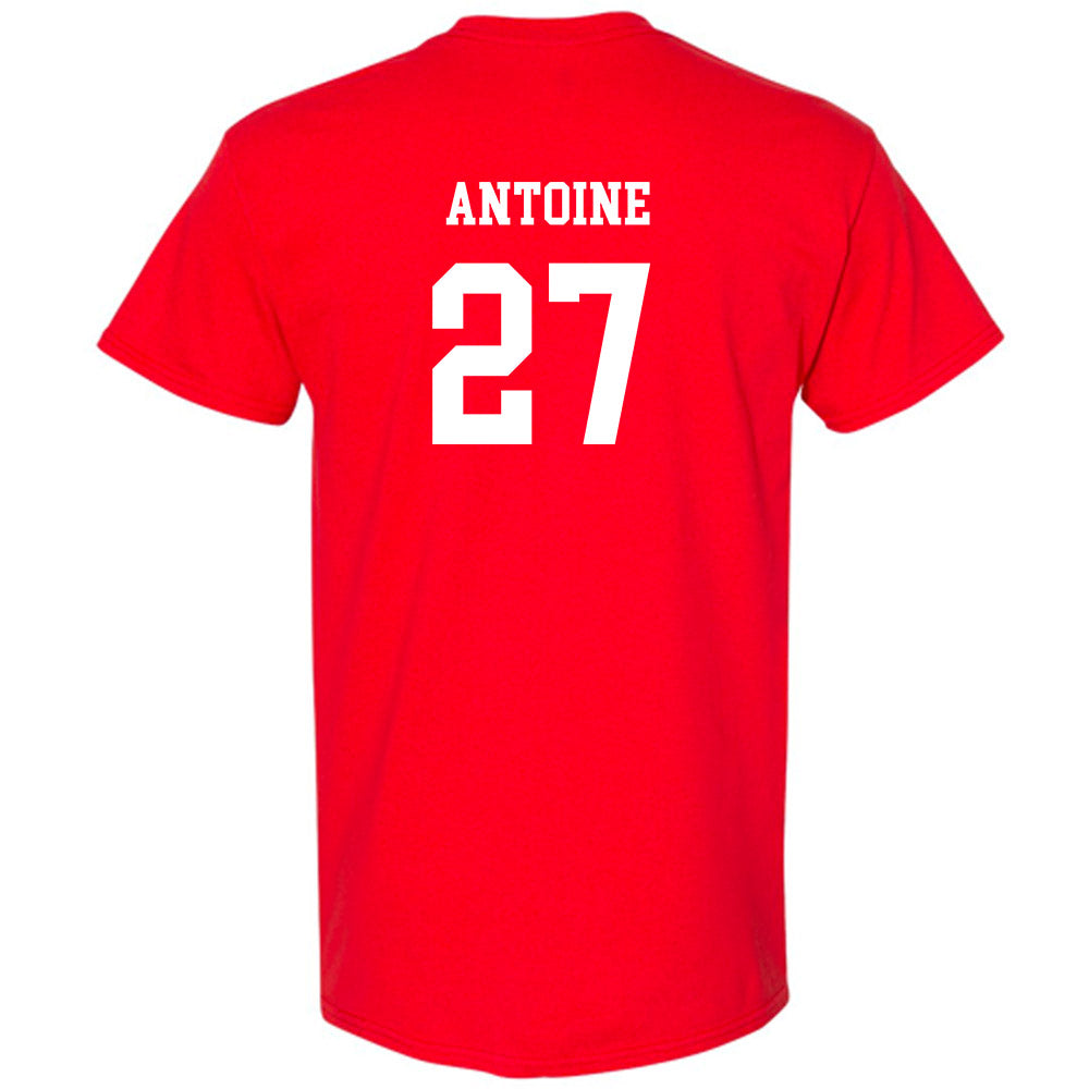 NC State - NCAA Men's Soccer : Nakai Antoine - Replica Shersey T-Shirt-1