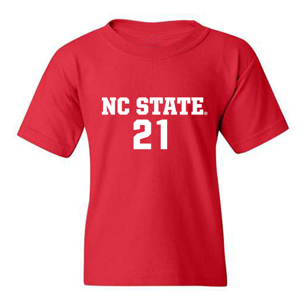 NC State - NCAA Men's Soccer : Max Ogawa - Replica Shersey Youth T-Shirt-0