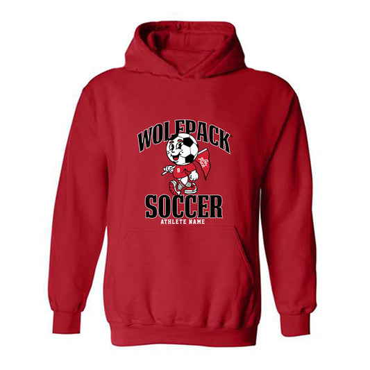 NC State - NCAA Men's Soccer : Santiago Hoyos - Replica Shersey Hooded Sweatshirt