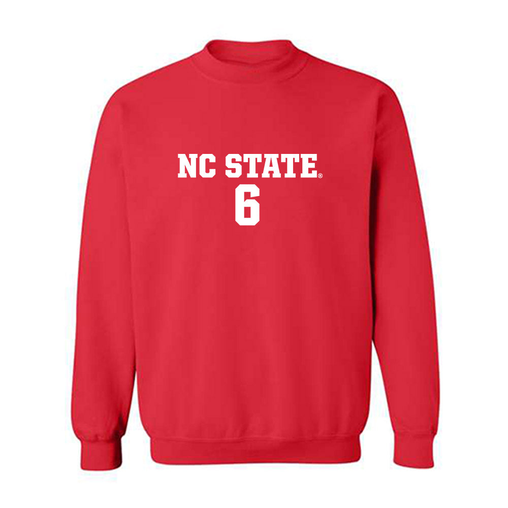 NC State - NCAA Men's Soccer : Nikola Markovic - Replica Shersey Crewneck Sweatshirt-0
