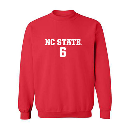 NC State - NCAA Men's Soccer : Nikola Markovic - Replica Shersey Crewneck Sweatshirt-0