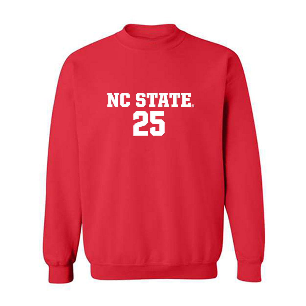 NC State - NCAA Men's Soccer : Adam Abdouh - Replica Shersey Crewneck Sweatshirt-0