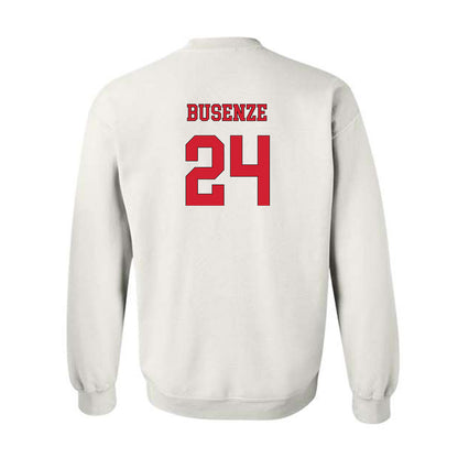 NC State - NCAA Men's Soccer : Isaac Busenze - Replica Shersey Crewneck Sweatshirt-1
