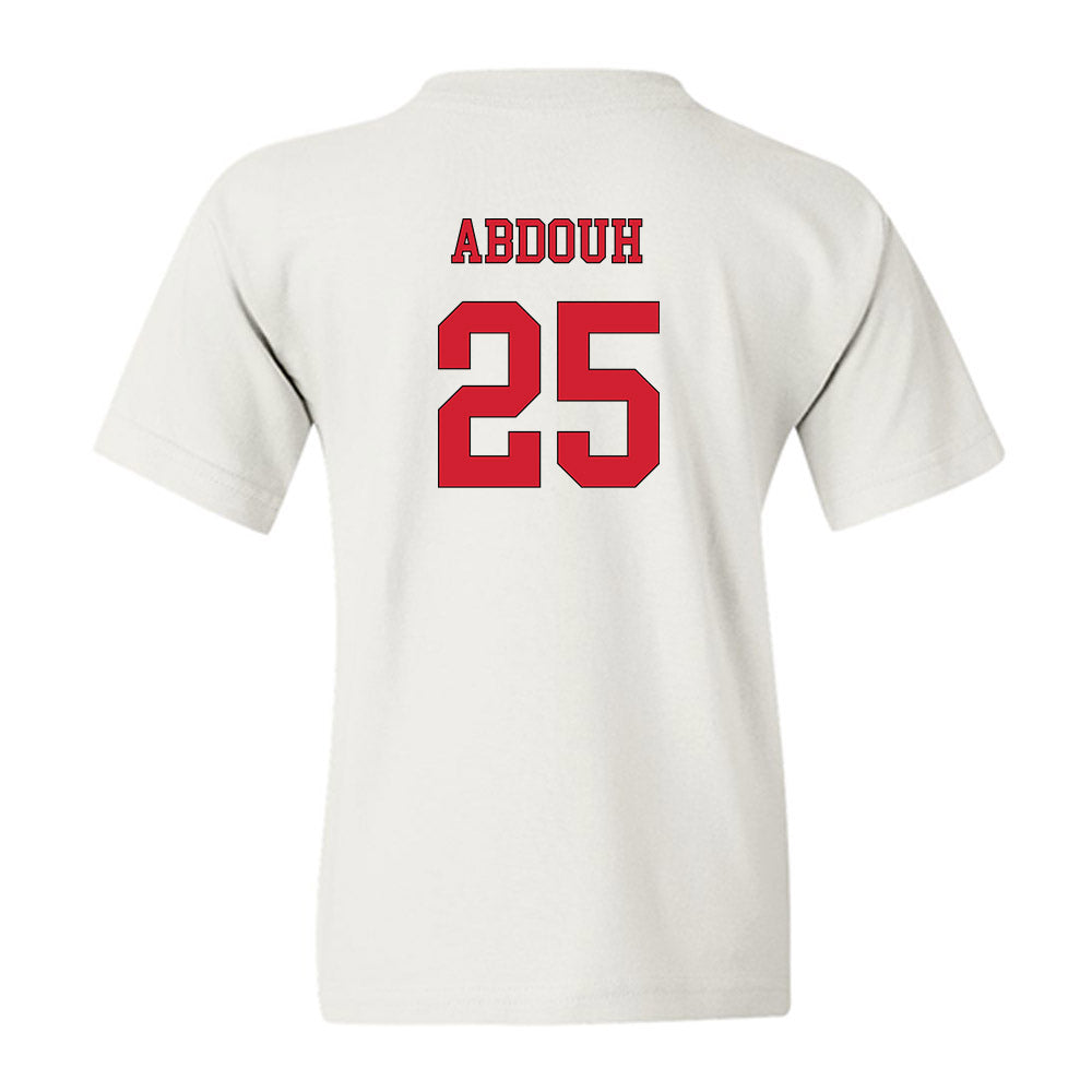 NC State - NCAA Men's Soccer : Adam Abdouh - Replica Shersey Youth T-Shirt-1