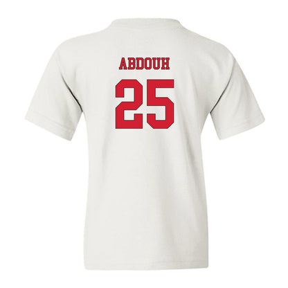 NC State - NCAA Men's Soccer : Adam Abdouh - Replica Shersey Youth T-Shirt-1