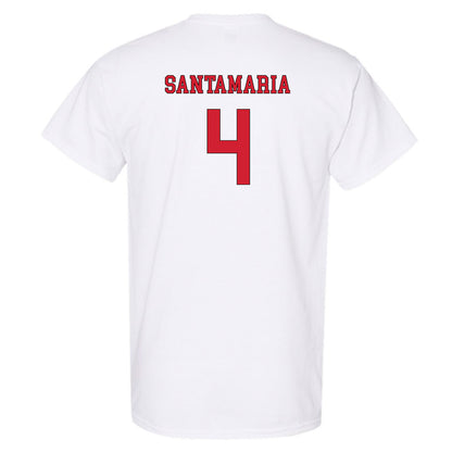 NC State - NCAA Men's Soccer : Carlos Santamaria - Replica Shersey T-Shirt-1