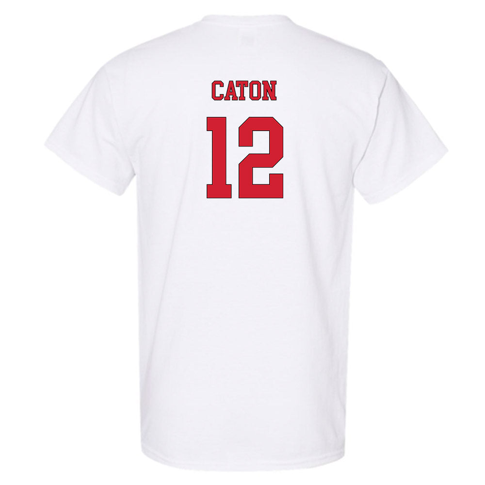 NC State - NCAA Men's Soccer : Tyler Caton - Replica Shersey T-Shirt-1