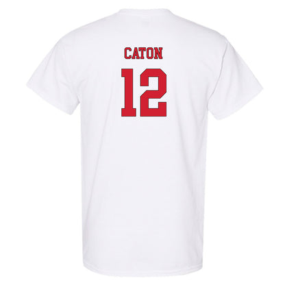 NC State - NCAA Men's Soccer : Tyler Caton - Replica Shersey T-Shirt-1