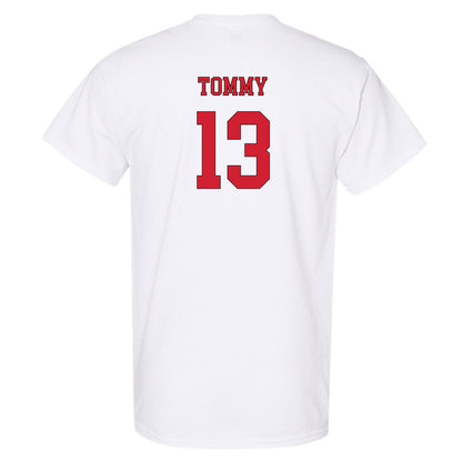 NC State - NCAA Men's Soccer : Calem Tommy - Replica Shersey T-Shirt-1