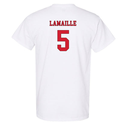 NC State - NCAA Men's Soccer : Thomas Lamaille - Replica Shersey T-Shirt-1
