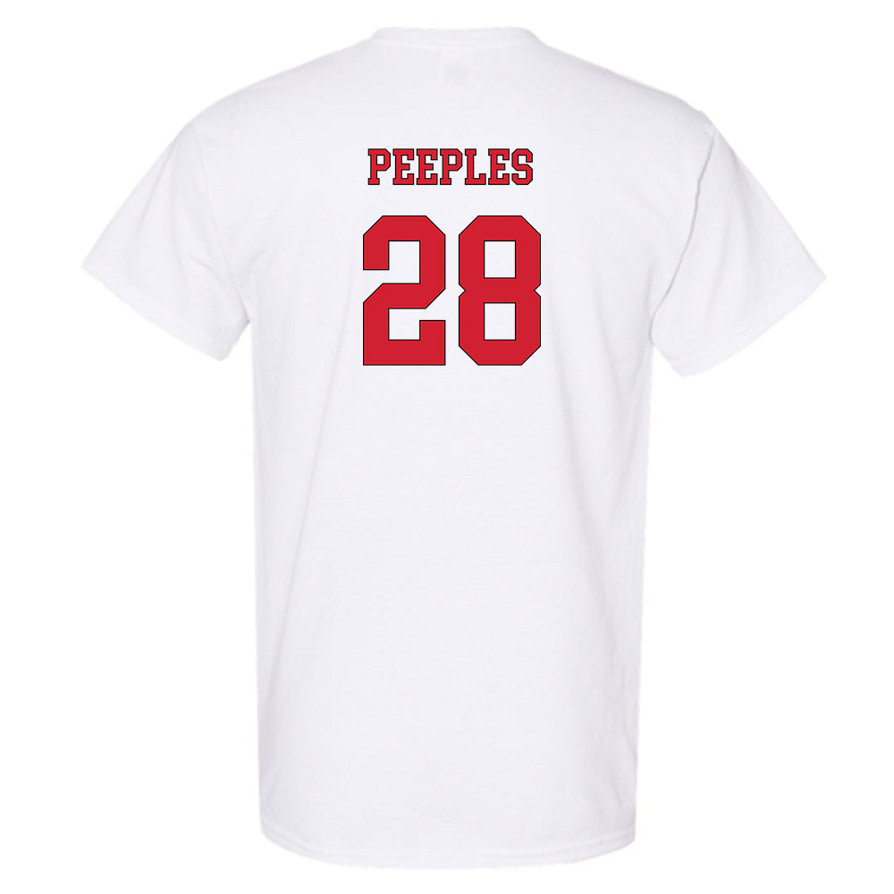 NC State - NCAA Men's Soccer : Brendan Peeples - Replica Shersey T-Shirt-1