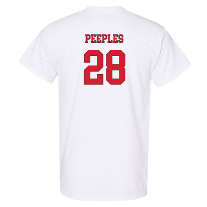 NC State - NCAA Men's Soccer : Brendan Peeples - Replica Shersey T-Shirt-1