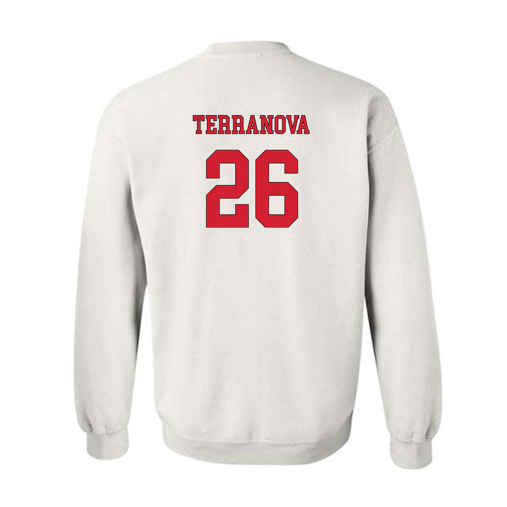 NC State - NCAA Men's Soccer : Samuel Terranova - Replica Shersey Crewneck Sweatshirt
