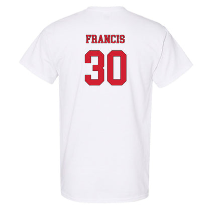 NC State - NCAA Men's Soccer : Maddux Francis - Replica Shersey T-Shirt-1