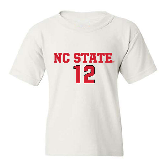 NC State - NCAA Men's Soccer : Tyler Caton - Replica Shersey Youth T-Shirt-0