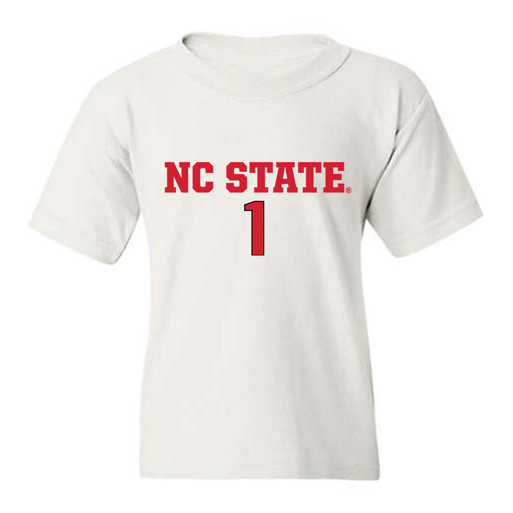 NC State - NCAA Men's Soccer : Logan Erb - Replica Shersey Youth T-Shirt-0