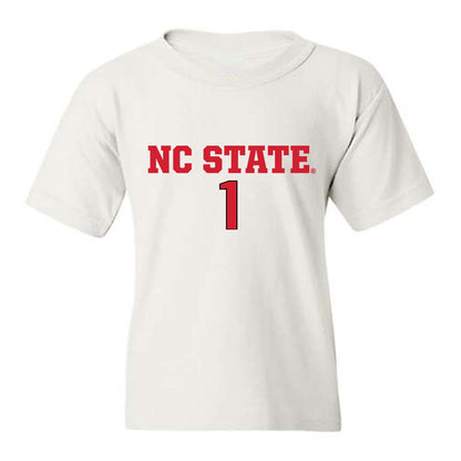 NC State - NCAA Men's Soccer : Logan Erb - Replica Shersey Youth T-Shirt-0
